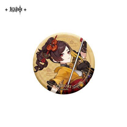 [OFFICIAL] Character Badge - Inazuma - Teyvat Tavern - Genshin Impact & Honkai Star Rail Merch