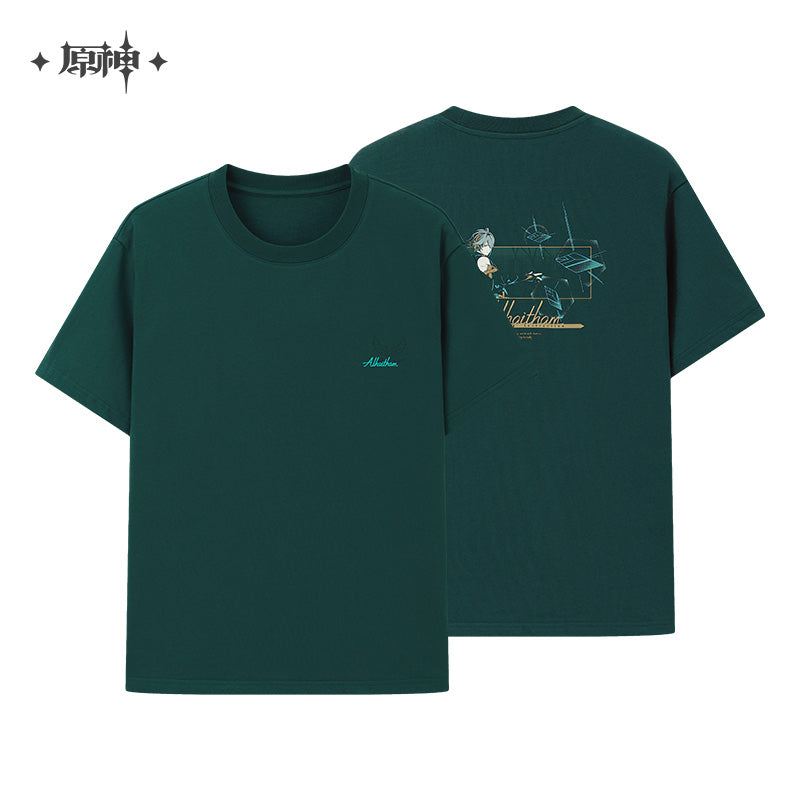 [OFFICIAL] Alhaitham Impression Series - T Shirt - Teyvat Tavern - Genshin Impact & Honkai Star Rail Merch