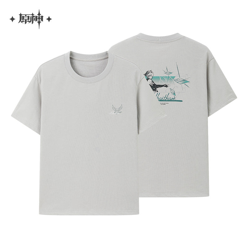 [OFFICIAL] Alhaitham Impression Series - T Shirt - Teyvat Tavern - Genshin Impact & Honkai Star Rail Merch