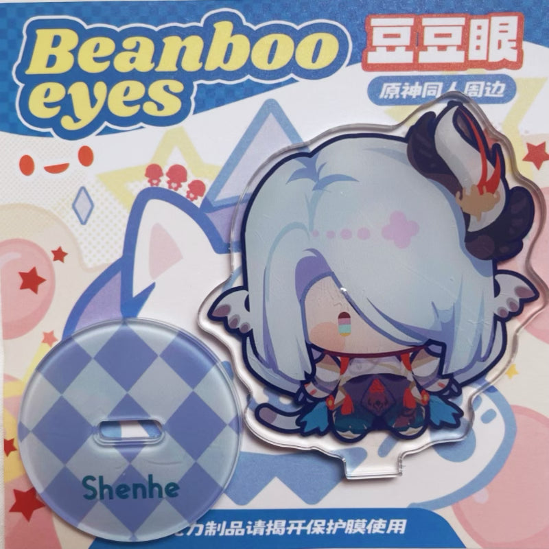 Genshin Impact Beanboo Eyes Series Character Stand Figure - Teyvat Tavern - Genshin Impact & Honkai Star Rail Merch