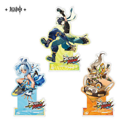 [OFFICIAL] Blaze To Natlan Series Character Badge, Stand Figure, File Folder, Mousepad and Acrylic Ornament - Teyvat Tavern - Genshin Impact & Honkai Star Rail Merch