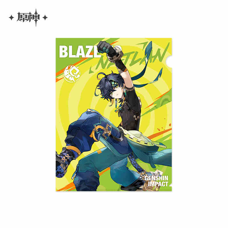 [OFFICIAL] Blaze To Natlan Series Character Badge, Stand Figure, File Folder, Mousepad and Acrylic Ornament - Teyvat Tavern - Genshin Impact & Honkai Star Rail Merch