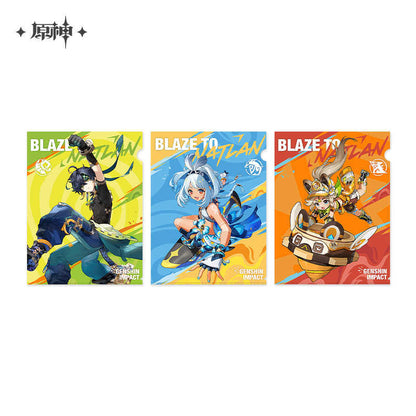 [OFFICIAL] Blaze To Natlan Series Character Badge, Stand Figure, File Folder, Mousepad and Acrylic Ornament - Teyvat Tavern - Genshin Impact & Honkai Star Rail Merch