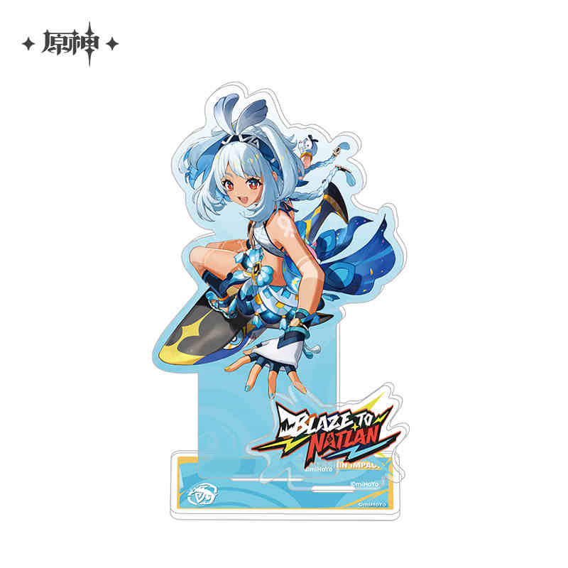 [OFFICIAL] Blaze To Natlan Series Character Badge, Stand Figure, File Folder, Mousepad and Acrylic Ornament - Teyvat Tavern - Genshin Impact & Honkai Star Rail Merch