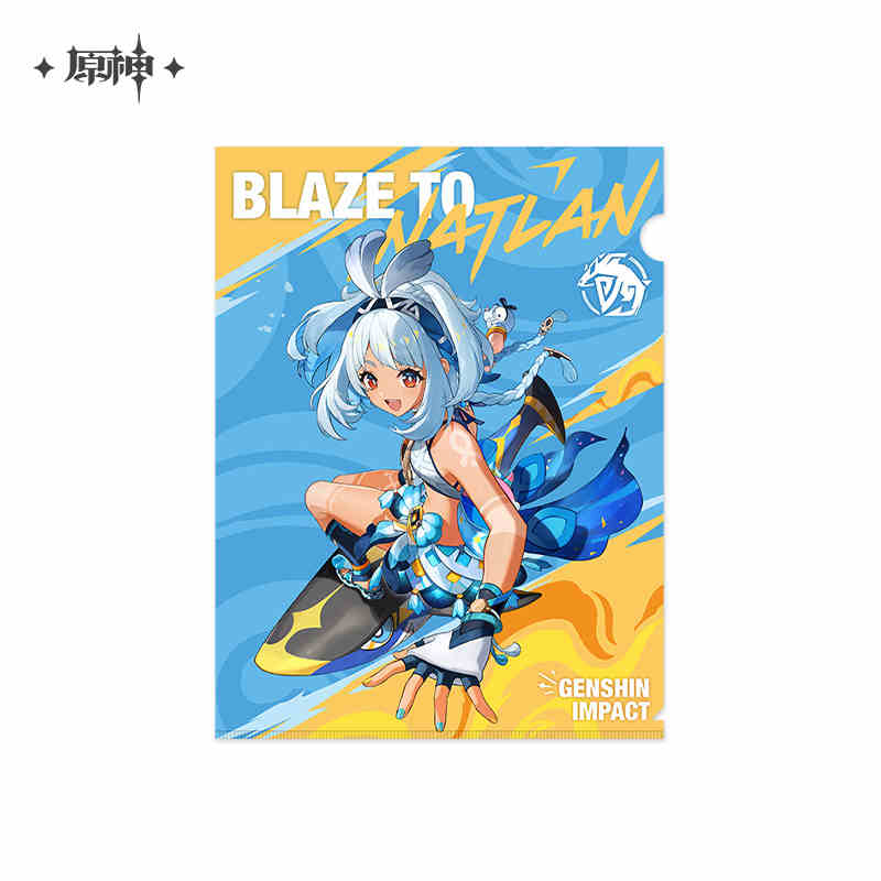 [OFFICIAL] Blaze To Natlan Series Character Badge, Stand Figure, File Folder, Mousepad and Acrylic Ornament - Teyvat Tavern - Genshin Impact & Honkai Star Rail Merch