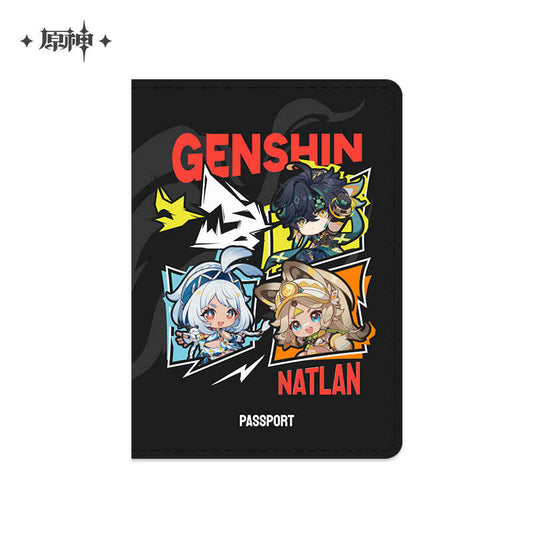 [OFFICIAL] Genshin Impact Blaze To Natlan Series Passport Holder - Teyvat Tavern - Genshin Impact & Honkai Star Rail Merch