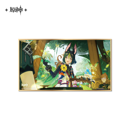 [OFFICIAL] Genshin Impact Character Anecdotes Series Color Cardboard Ornaments - Teyvat Tavern - Genshin Merch