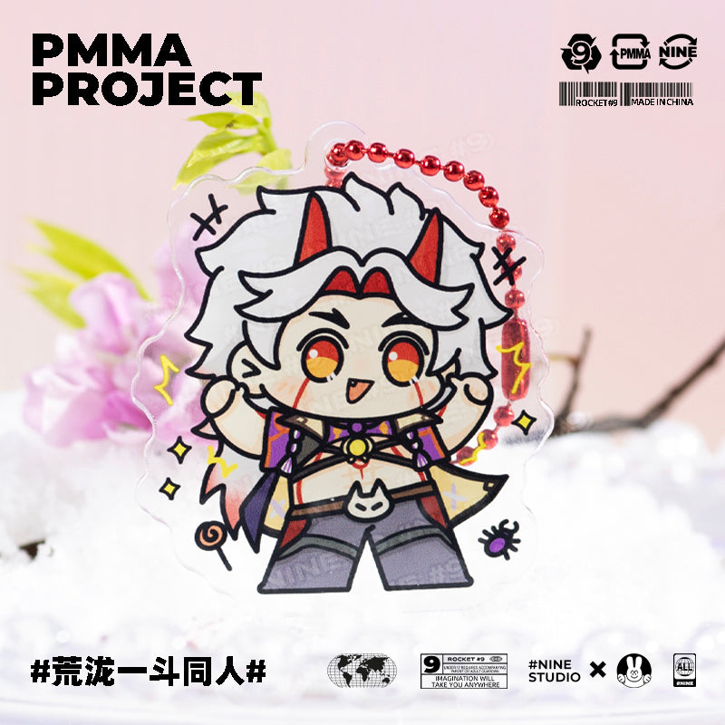 Genshin Impact Character Chibi 2 in 1 Stand Figure Keychain - Teyvat Tavern - Genshin Impact & Honkai Star Rail Merch