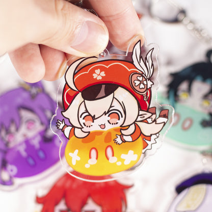 Genshin Impact Character Chibi Keychain "Slime Go" - Teyvat Tavern - Genshin Impact & Honkai Star Rail Merch