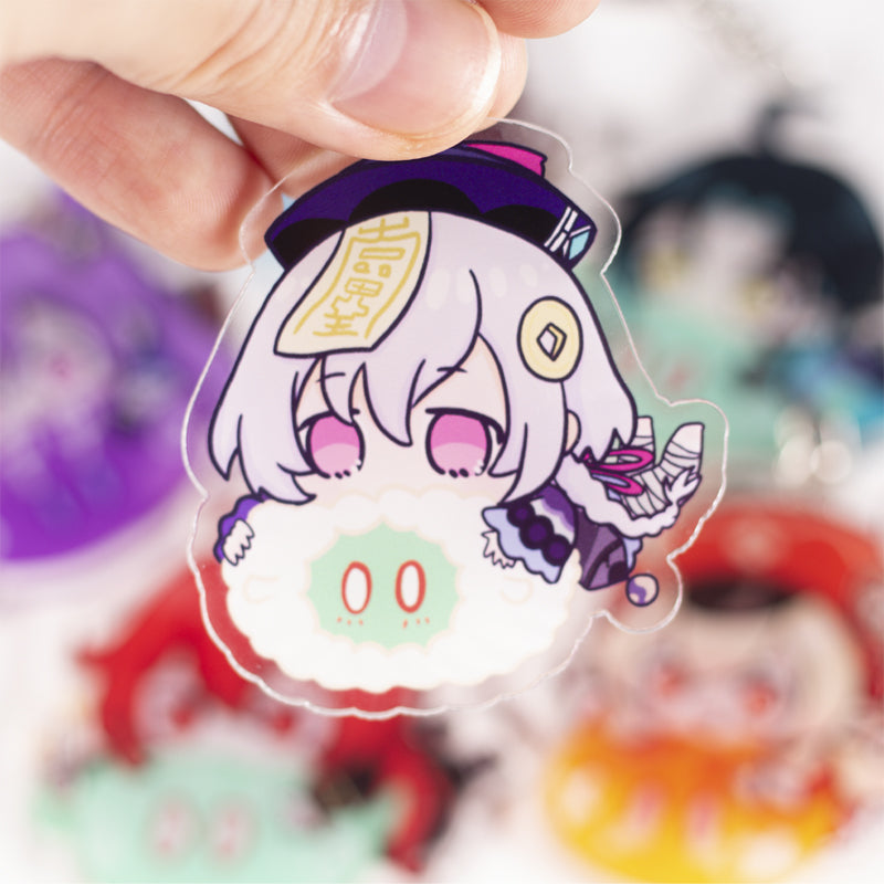 Genshin Impact Character Chibi Keychain "Slime Go" - Teyvat Tavern - Genshin Impact & Honkai Star Rail Merch