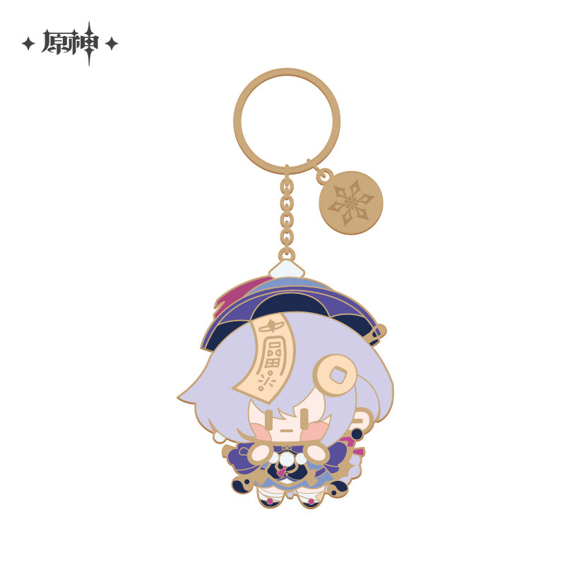 [OFFICIAL] Genshin Impact Large Character Cute Metal Keychain Pendant - Teyvat Tavern - Genshin Merch