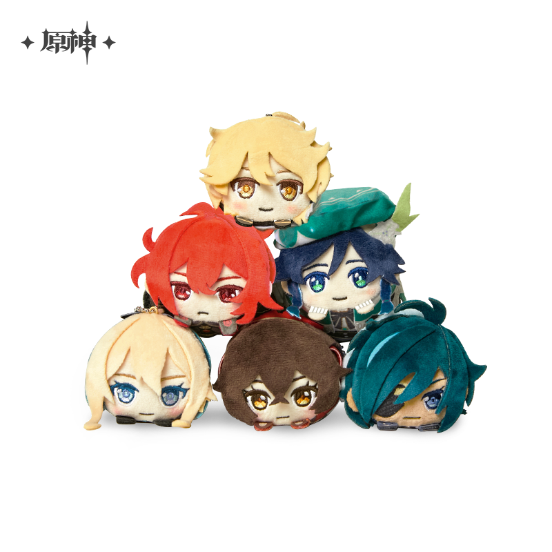 [OFFICIAL] Genshin Impact Character Lie Prostrate Plush Toy Blind Box Vol.1 - Teyvat Tavern - Genshin Merch