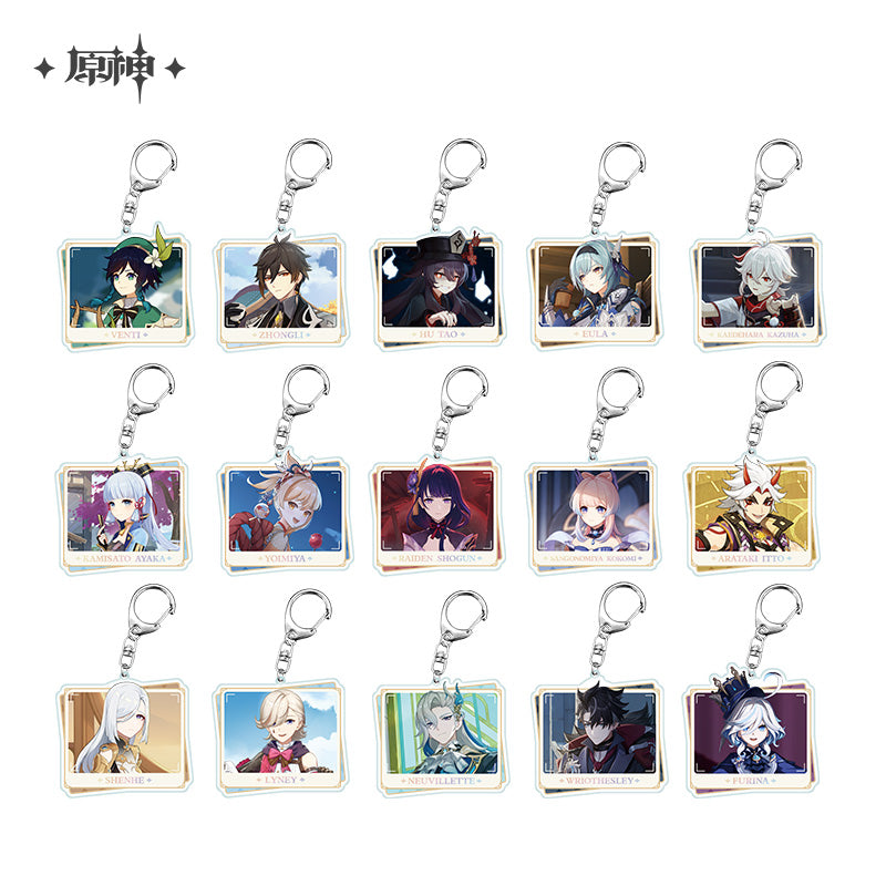 [OFFICIAL] Genshin Impact Character PV Series Acrylic Keychain - Teyvat Tavern - Genshin Impact & Honkai Star Rail Merch