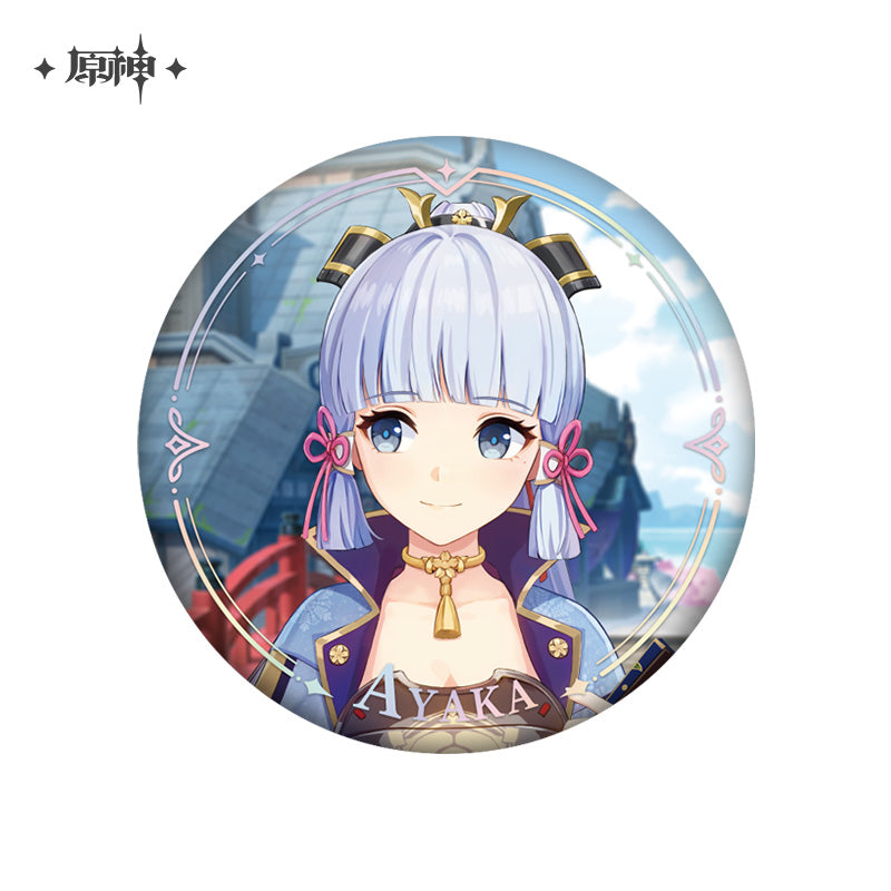 [OFFICIAL] Genshin Impact Character PV Series Badge - Teyvat Tavern - Genshin Impact & Honkai Star Rail Merch