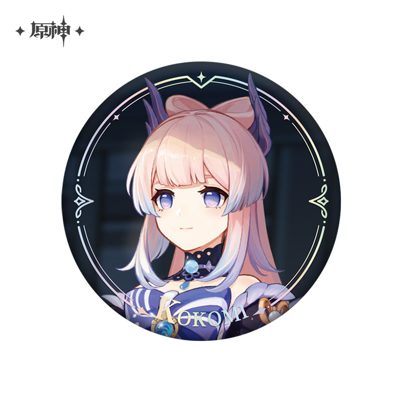 [OFFICIAL] Genshin Impact Character PV Series Badge - Teyvat Tavern - Genshin Impact & Honkai Star Rail Merch