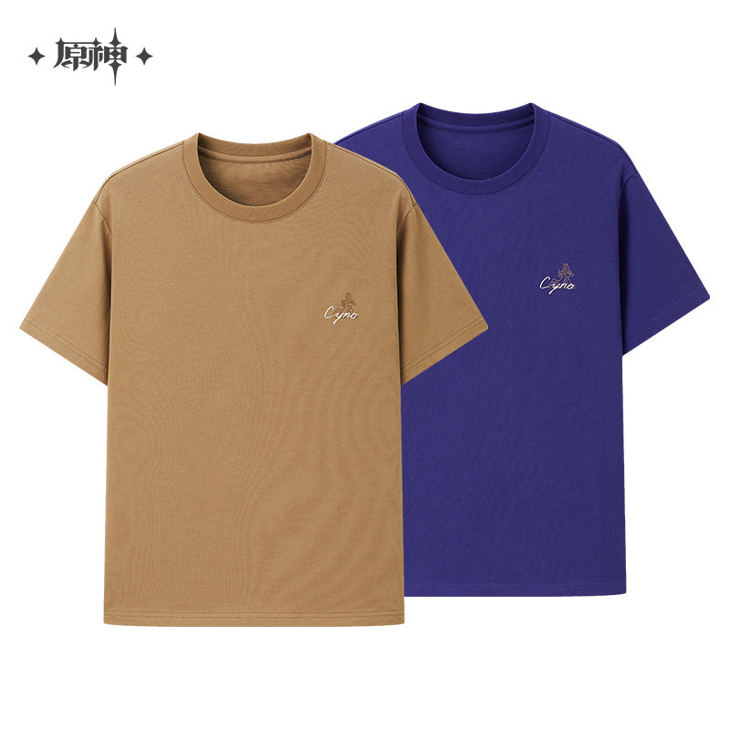 [OFFICIAL] Cyno Impression Series - T Shirt - Teyvat Tavern - Genshin Impact & Honkai Star Rail Merch