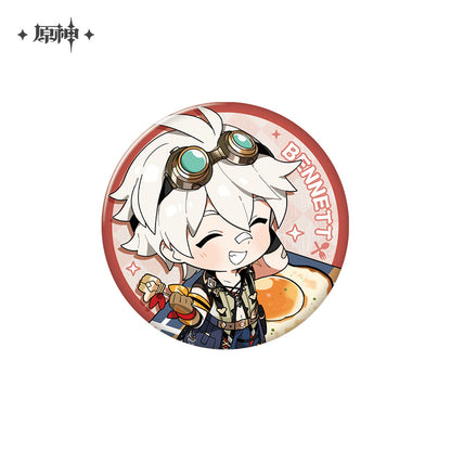 [OFFICIAL] Delicious Party Series Character Badge - Teyvat Tavern - Genshin Impact & Honkai Star Rail Merch