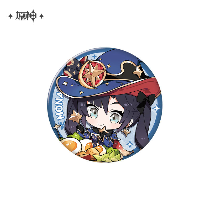 [OFFICIAL] Delicious Party Series Character Badge - Teyvat Tavern - Genshin Impact & Honkai Star Rail Merch