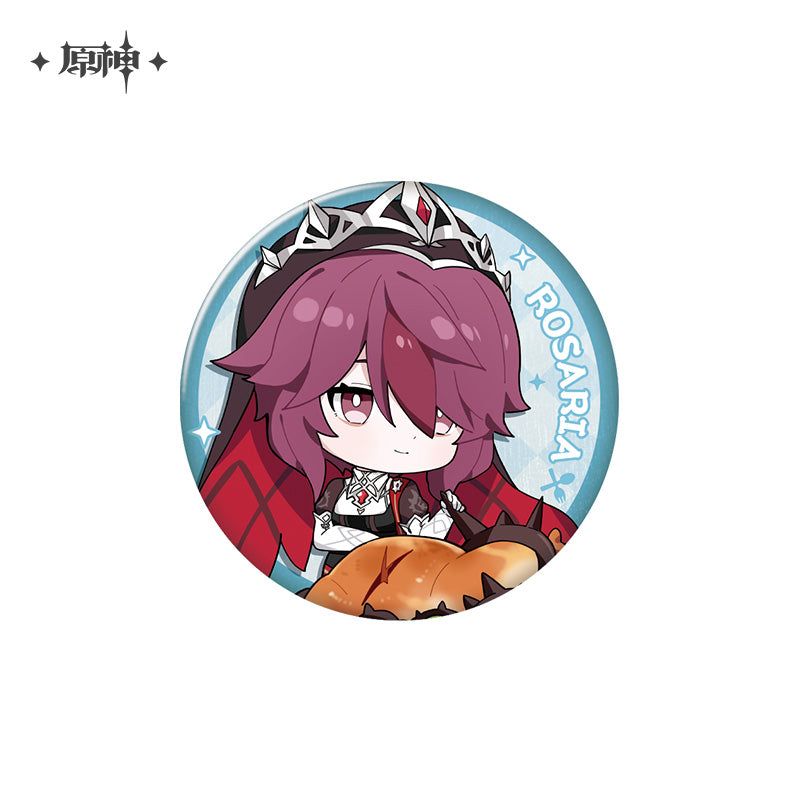 [OFFICIAL] Delicious Party Series Character Badge - Teyvat Tavern - Genshin Impact & Honkai Star Rail Merch