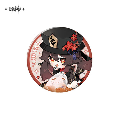 [OFFICIAL] Delicious Party Series Character Badge - Teyvat Tavern - Genshin Merch