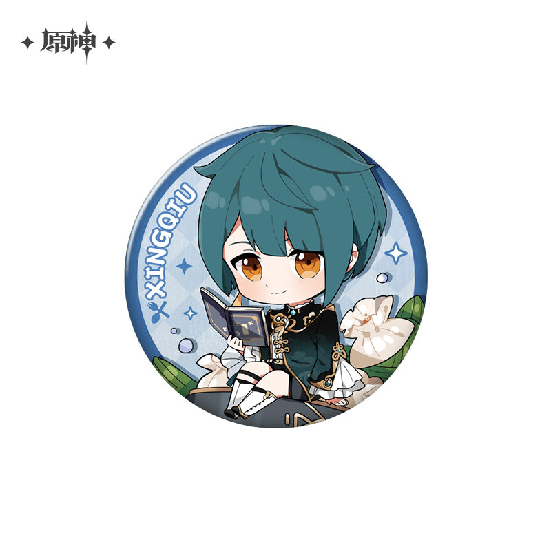 [OFFICIAL] Delicious Party Series Character Badge - Teyvat Tavern - Genshin Merch