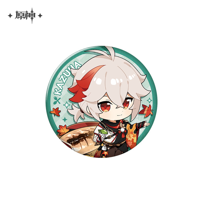 [OFFICIAL] Delicious Party Series Character Badge - Teyvat Tavern - Genshin Merch