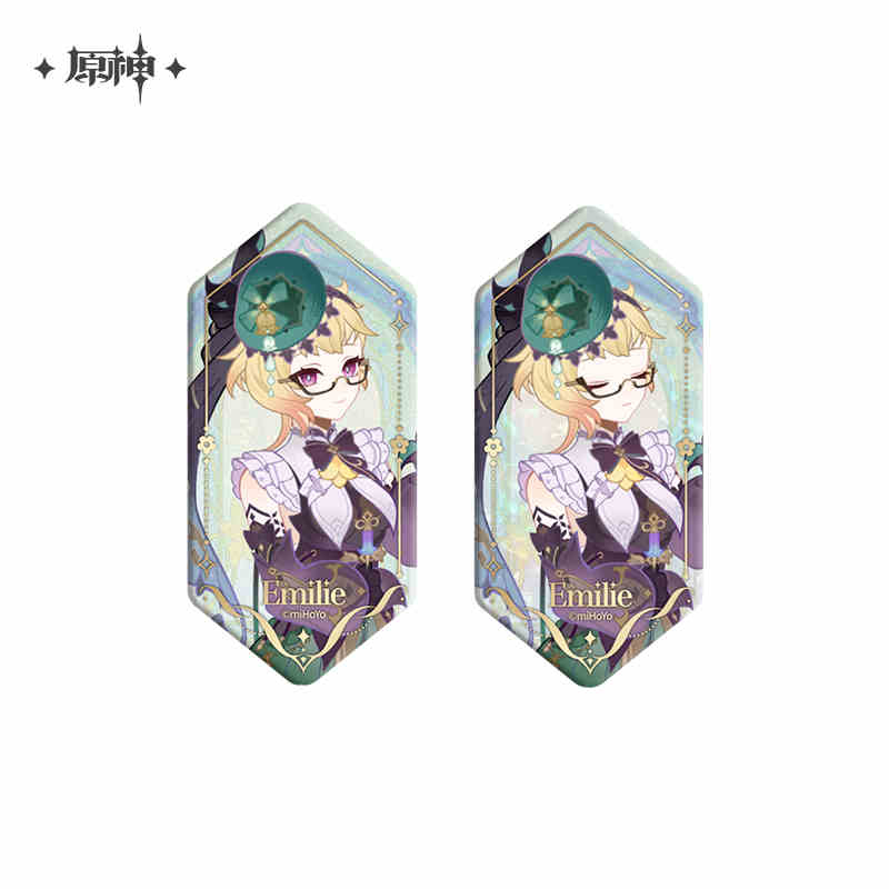 [OFFICIAL] Fragrant Fantasy Series Badge Stand Figure and Photo Card Scented Card Set - Teyvat Tavern - Genshin Impact & Honkai Star Rail Merch