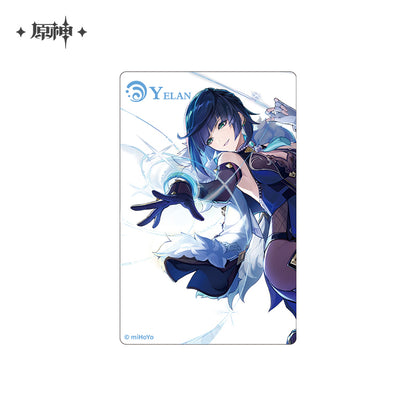 [OFFICIAL] Genius Invokation TCG Series Let's Battle Character Acrylic Card - Teyvat Tavern - Genshin Merch