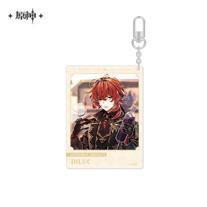 [OFFICIAL] Genshin Impact Happy Birthday Series Character Acrylic Pendant - Teyvat Tavern - Genshin Merch