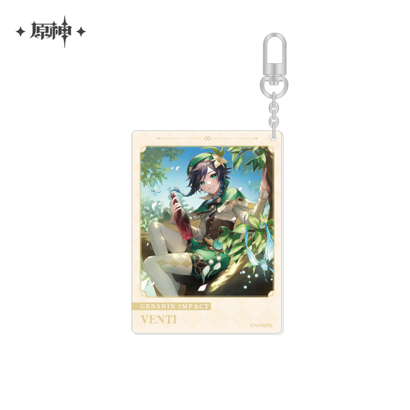 [OFFICIAL] Genshin Impact Happy Birthday Series Character Acrylic Pendant - Teyvat Tavern - Genshin Merch