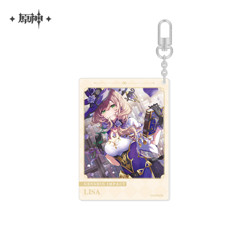 [OFFICIAL] Genshin Impact Happy Birthday Series Character Acrylic Pendant - Teyvat Tavern - Genshin Merch