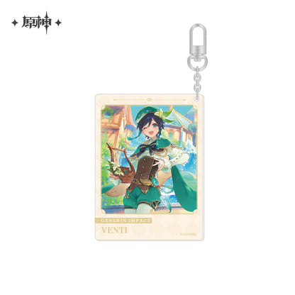 [OFFICIAL] Genshin Impact Happy Birthday Series Character Acrylic Pendant - Teyvat Tavern - Genshin Merch