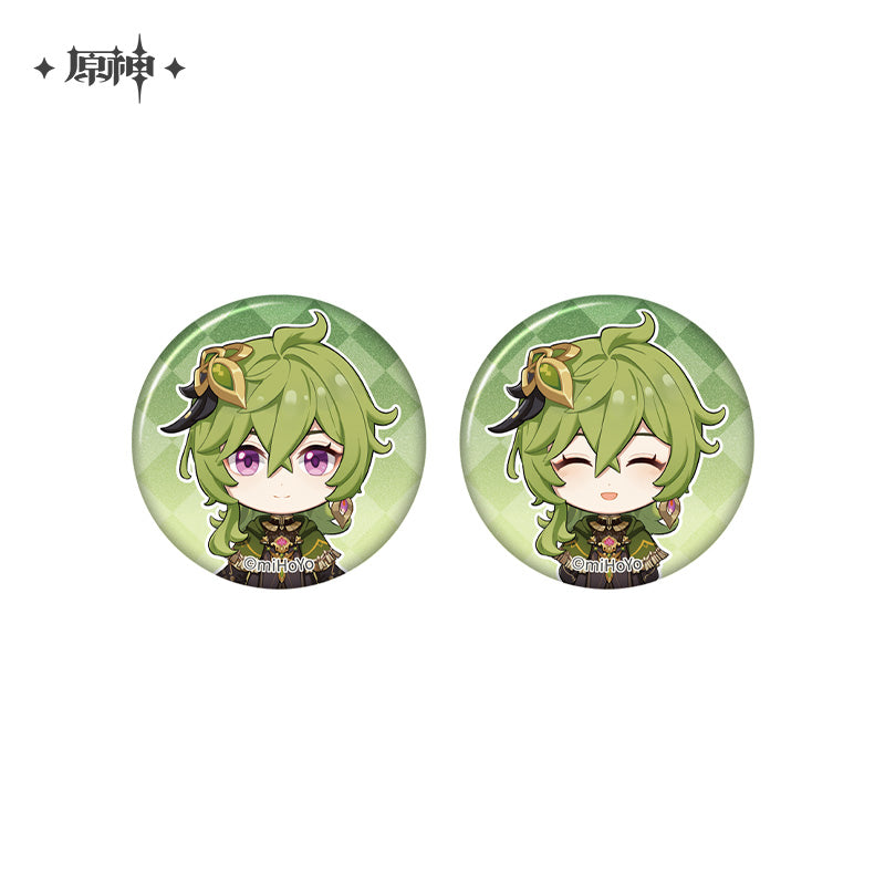 [OFFICIAL] Genshin Impact Happy Birthday Series Treasured Memories Character Mini Badge Set - Teyvat Tavern - Genshin Merch