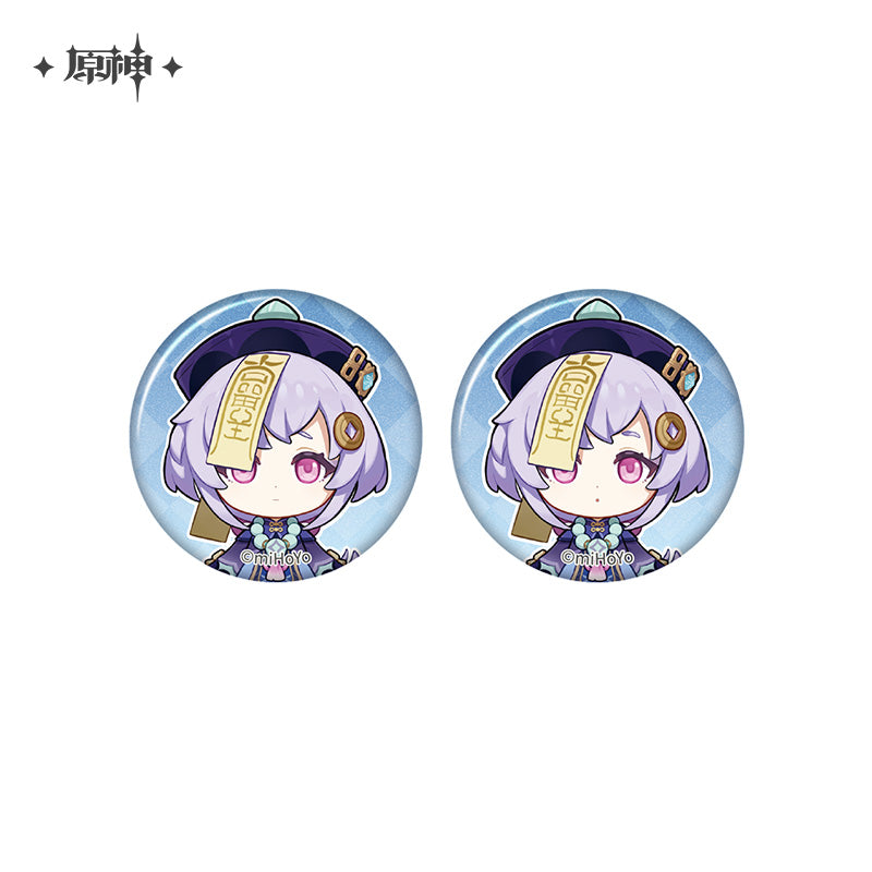 [OFFICIAL] Genshin Impact Happy Birthday Series Treasured Memories Character Mini Badge Set - Teyvat Tavern - Genshin Merch