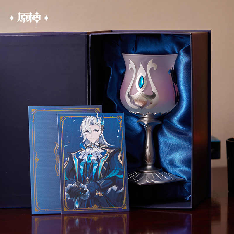 [OFFICIAL] Genshin Impact Neuvillette Font of All Water Series Goblet Gift Box - Teyvat Tavern - Genshin Impact & Honkai Star Rail & 3Z Merch