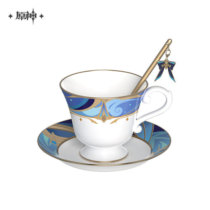 [OFFICIAL] Neuvillette Impression Afternoon Tea Cup Saucer Set - Teyvat Tavern - Genshin Impact & Honkai Star Rail Merch