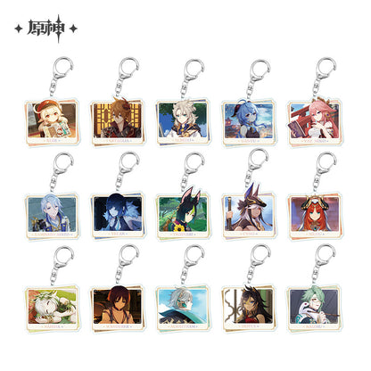 [OFFICIAL] Genshin Impact Character PV Series Acrylic Keychain - Teyvat Tavern - Genshin Merch