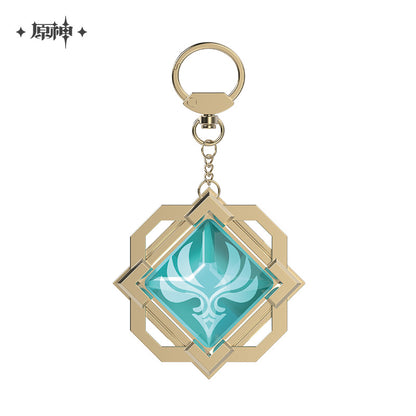 [OFFICIAL] Genshin Impact Element Vision Hangable Decorative Keychain - Teyvat Tavern - Genshin Merch