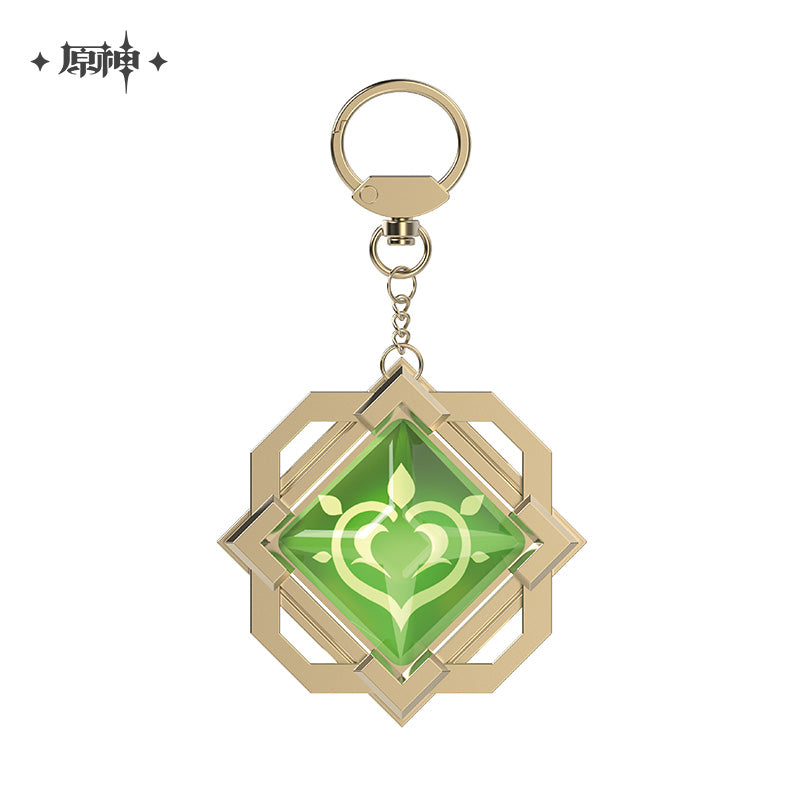 [OFFICIAL] Genshin Impact Element Vision Hangable Decorative Keychain - Teyvat Tavern - Genshin Merch