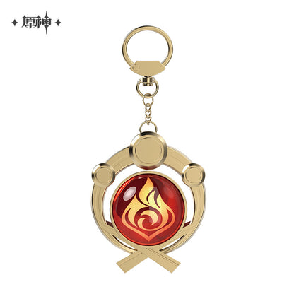 [OFFICIAL] Genshin Impact Element Vision Hangable Decorative Keychain - Teyvat Tavern - Genshin Merch