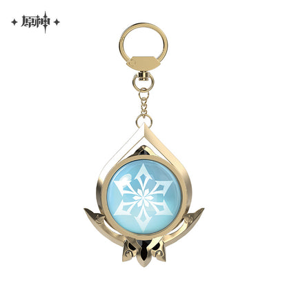 [OFFICIAL] Genshin Impact Element Vision Hangable Decorative Keychain - Teyvat Tavern - Genshin Merch