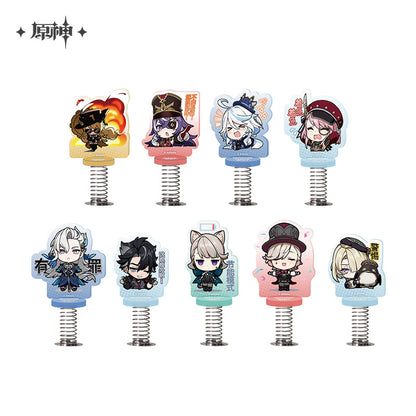 [OFFICIAL] Fontaine Character Chibi Cute Shake Toy - Teyvat Tavern - Genshin Impact & Honkai Star Rail Merch