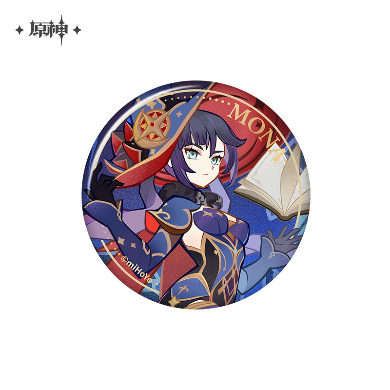 [OFFICIAL] Genius Invokation TCG Series Badge - Teyvat Tavern - Genshin Merch