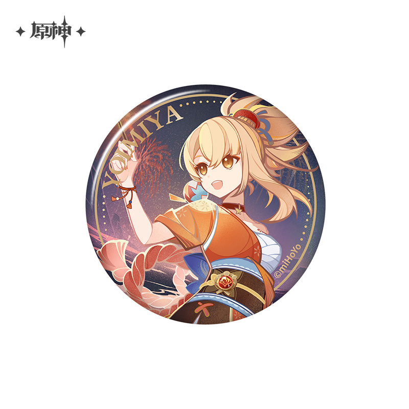 [OFFICIAL] Genius Invokation TCG Series Badge - Teyvat Tavern - Genshin Merch