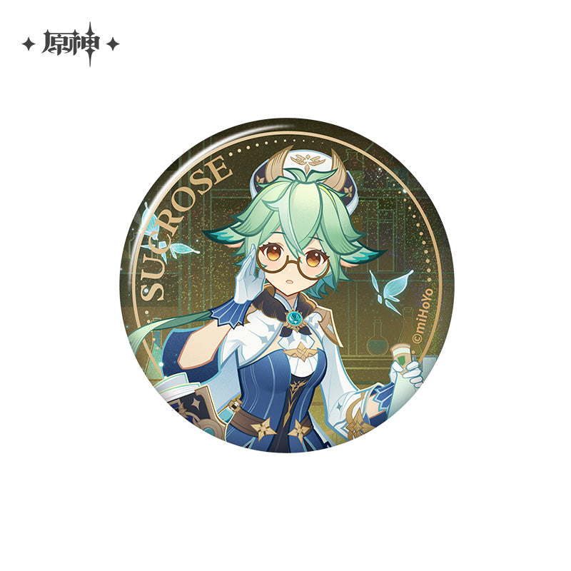 [OFFICIAL] Genius Invokation TCG Series Badge - Teyvat Tavern - Genshin Merch