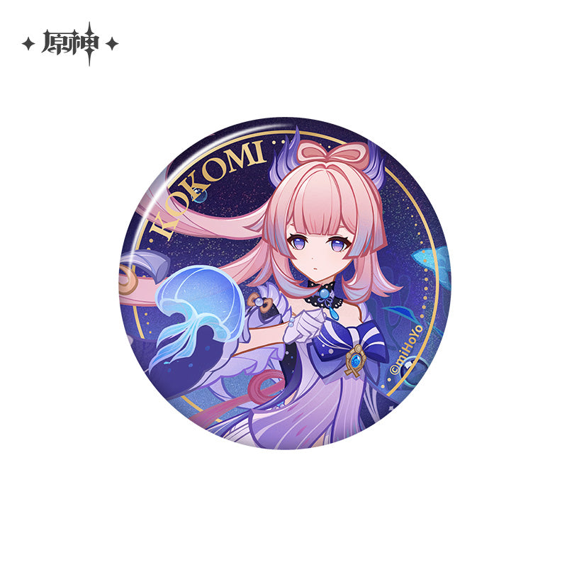 [OFFICIAL] Genius Invokation TCG Series Badge - Teyvat Tavern - Genshin Merch