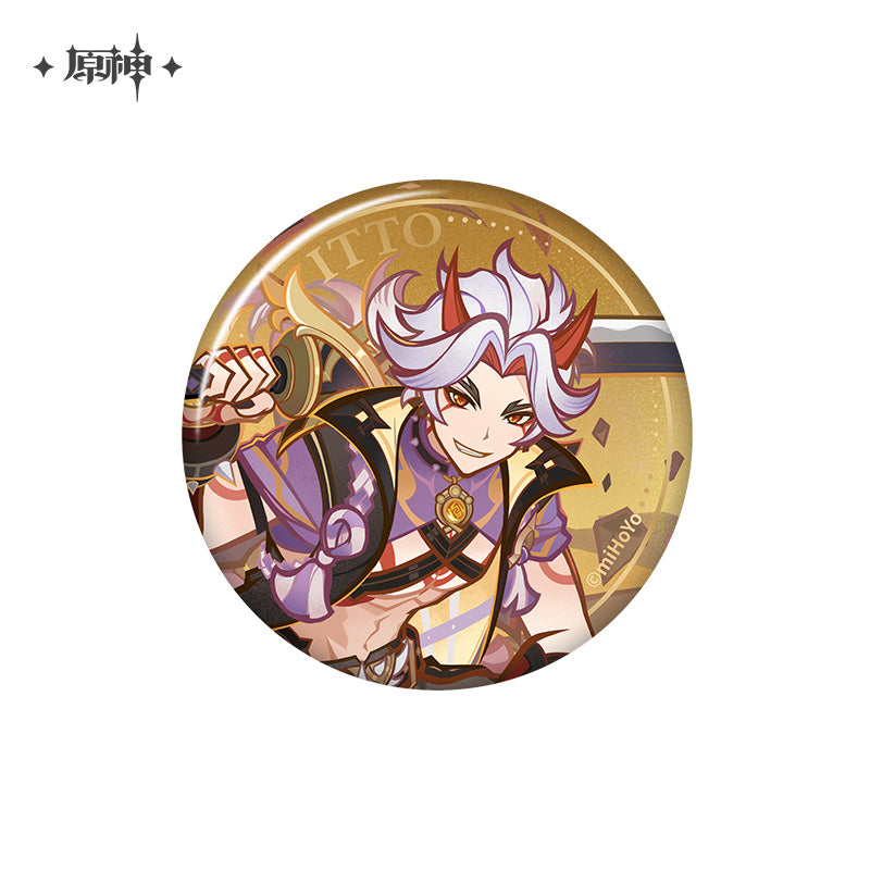 [OFFICIAL] Genius Invokation TCG Series Badge - Teyvat Tavern - Genshin Merch