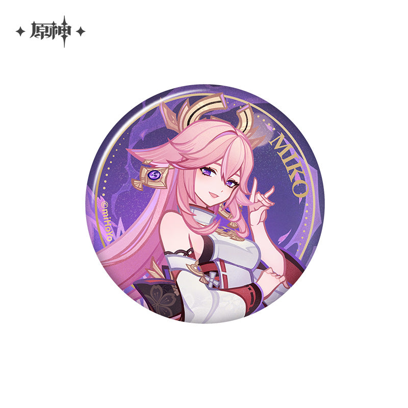 [OFFICIAL] Genius Invokation TCG Series Badge - Teyvat Tavern - Genshin Merch