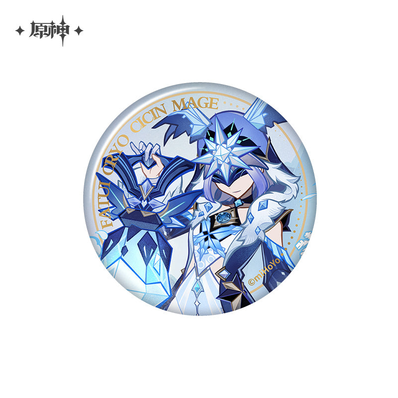 [OFFICIAL] Genius Invokation TCG Series Badge - Teyvat Tavern - Genshin Merch