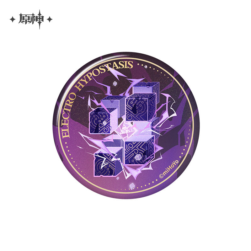 [OFFICIAL] Genius Invokation TCG Series Badge - Teyvat Tavern - Genshin Merch